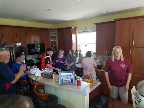 2022 prayer gathering for Jimmy Johnsen