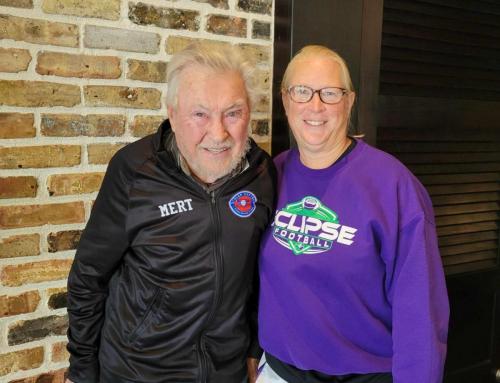 2025 Mert Opfer recognized as the Official Scorekeeper