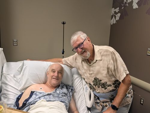 7/8/2026: Richard-Sproul-after-hip-surgery